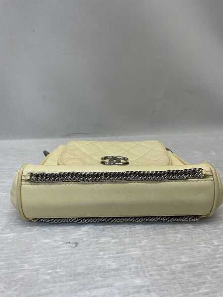 CHANEL マトラッセ チェーンショルダーバッグ ベージュ