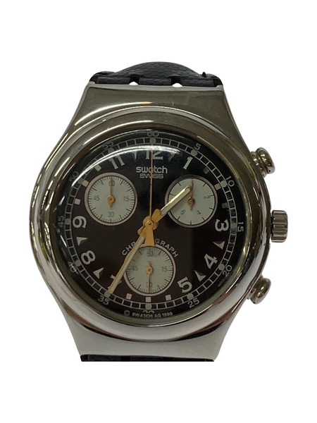Swatch irony 1995 クォーツ 腕時計 ブラック
