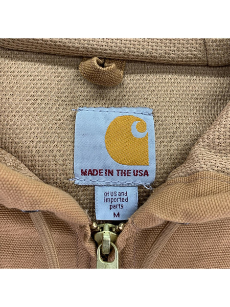 Carhartt ジャケット ダックジャケット 茶 (M)