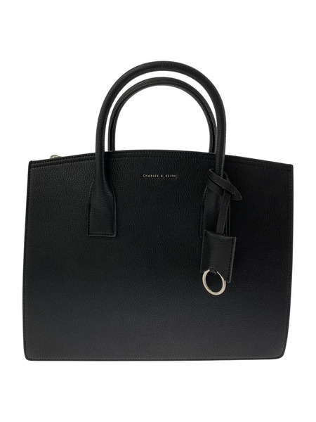 charles＆keith トートバッグ BLK