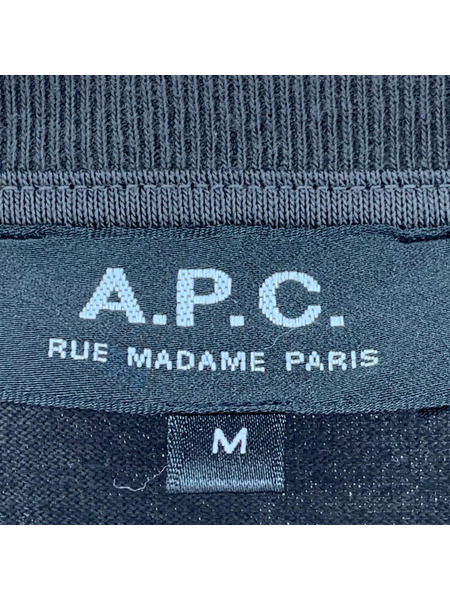 A.P.C. スウェット・トレーナー EDIFICE別注 ロゴ スウェット グレー (M)