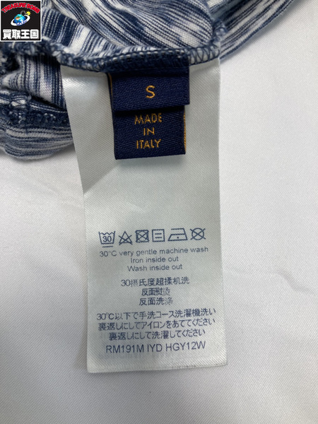 LOUIS VUITTON ビックロゴギャラクシープリンテッド　半袖Tシャツ Sサイズ RM191M　IYD　HGY12W　ルイヴィトン