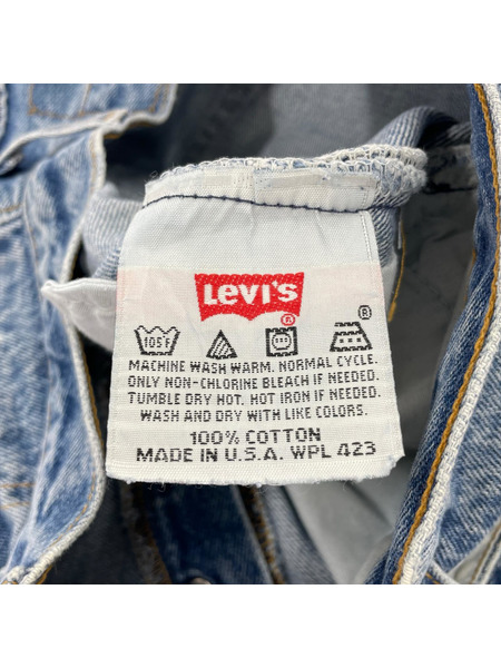 Levi's デニム・ジーンズ 90s 501 USA製 青 (W32)