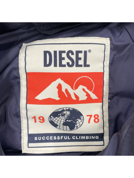 DIESEL ダウンベスト ダウンベスト BLK  L