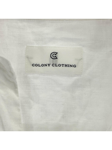 長袖シャツ COLONY CLOTHING リネンスキッパーシャツ