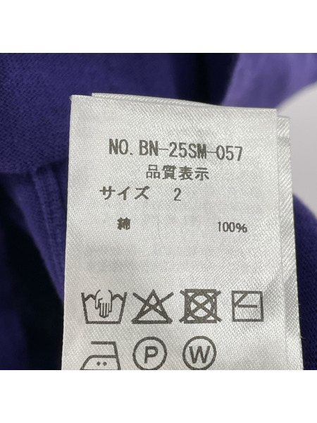 BATONER ポロシャツ 紫 2