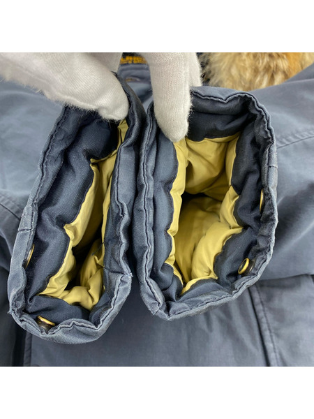 WOOLRICH ダウンジャケット L ネイビー