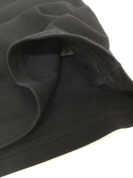 HERMES ポケット Tシャツ 刺繍 38 黒
