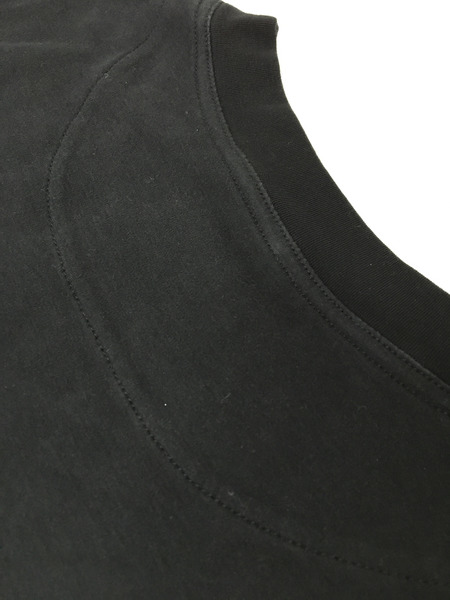HERMES ポケット Tシャツ 刺繍 38 黒