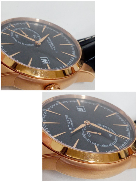 HAMILTON/レイルロード/H405450/新品ベルト交換(純正) メンズAT