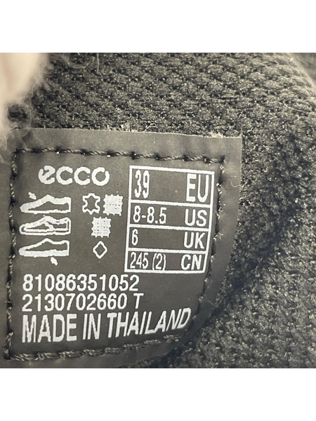 ECCO Elo シューズ レザースニーカーブーツ/ブラック