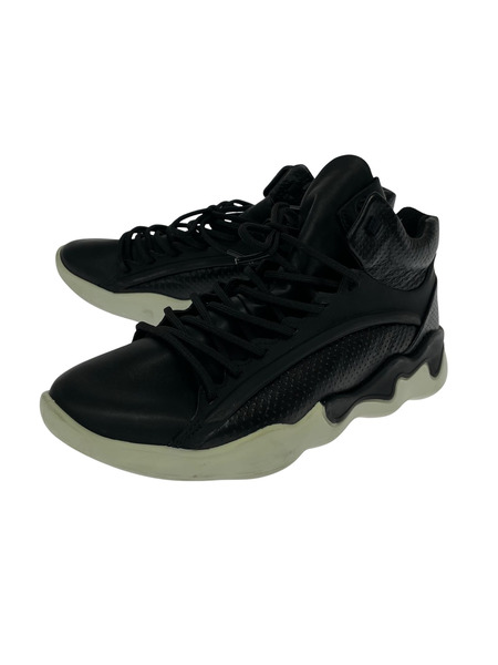 ECCO Elo シューズ レザースニーカーブーツ/ブラック