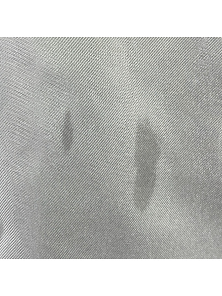 90s A BATHING APE 三角黒タグ ロゴプリント メタリックアノラックパーカー S シルバー