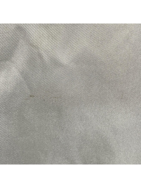 90s A BATHING APE 三角黒タグ ロゴプリント メタリックアノラックパーカー S シルバー