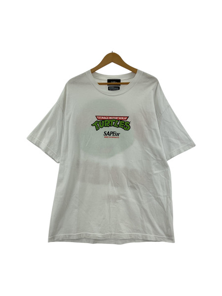 SAPeur 半袖Tシャツ・カットソー TURTLES MIKEY 白 XL[値下]