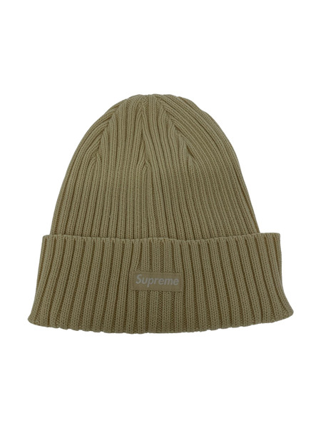 Supreme 24SS Overdyed Beanie Light Tan[値下]