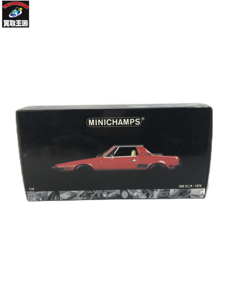 MINICHAMPS フィアット X1/9 1974 レッド 1/18