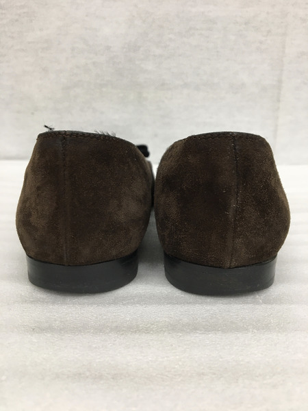 S.Ferragamo リボンパンプス 黒茶
