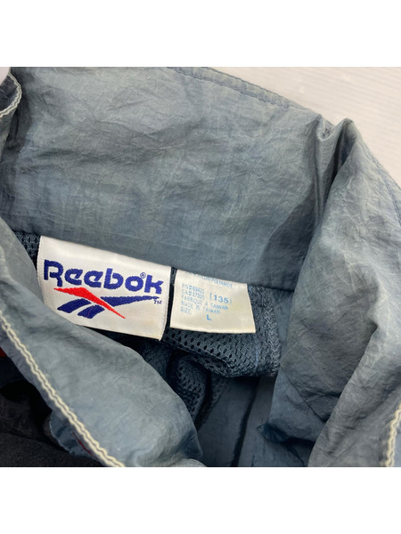 Reebok ブルゾン・ジャンパー ナイロン 紺赤黒 L