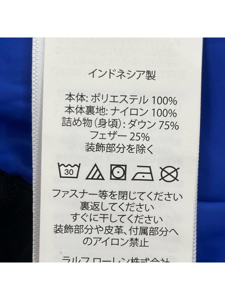 POLO RALPH LAUREN ダウンベスト ビックポニー sizeXL ネイビー