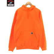 Carhartt スウェットパーカー オレンジ