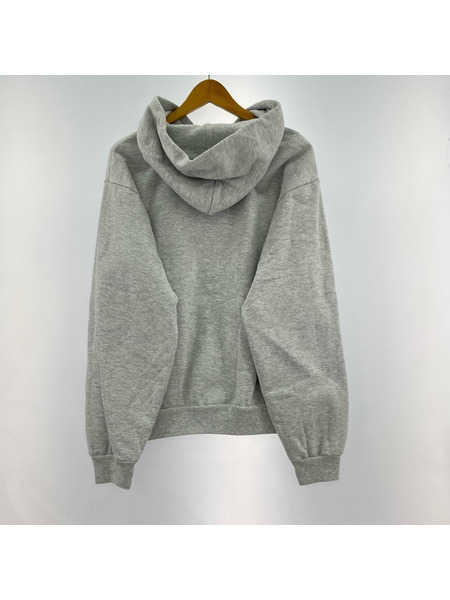 LOS ANGELES APPAREL パーカー プルオーバー グレー S