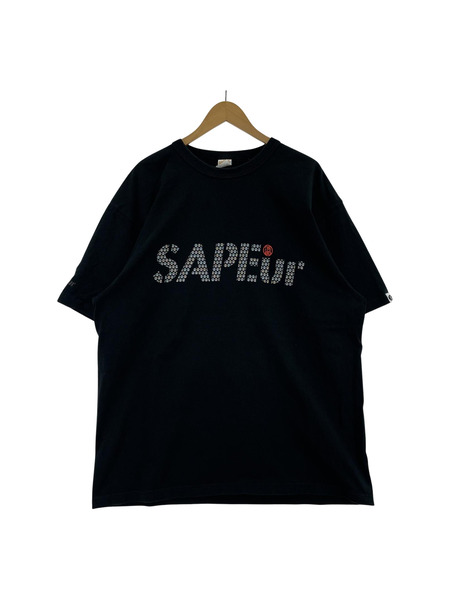 SAPeur 半袖Tシャツ・カットソー ゴブゴブフェス サプール×浜チャン 印鑑ロゴ(XL)[値下]