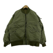 DAIWA PIER39 TECH REVERSIBLE MA-1 M カーキ