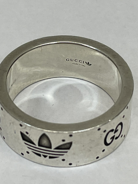 GUCCI×adidas GG シルバー リング 925 ＃23