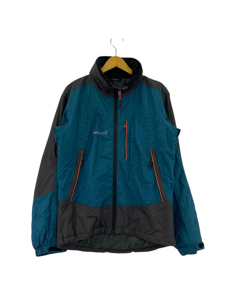 BAILO シェルジャケット ナイロン 青（S）