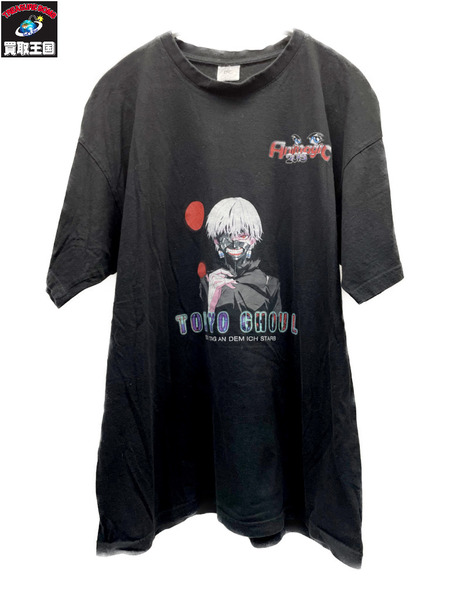 15s Animagic 東京喰種 アニメTee L 黒