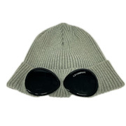 C.P.Company ニットキャップ ゴーグル 灰