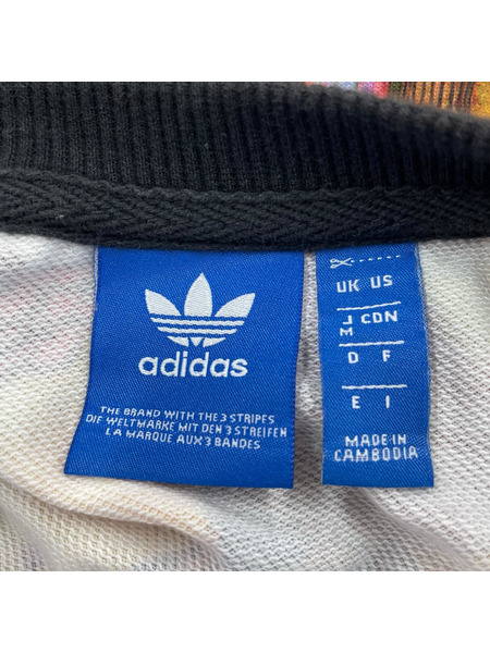 adidas スウェット・トレーナー The Farm Company 鳥 総柄 (M)