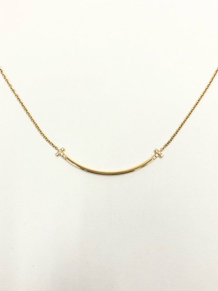 Tiffany&Co. Tスマイル スモール 10PD/Au750