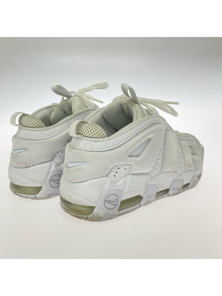 NIKE スニーカー AIR MORE UPTEMPO LOW 白 27.0cm