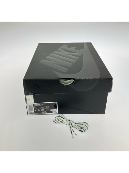 NIKE×Supreme AIR FORCE 1 LOW WHT BLK 28.0cm CU9225-102