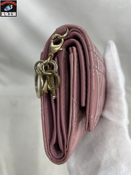 コンパクトウォレット Dior/ロータスウォレット カナージュ