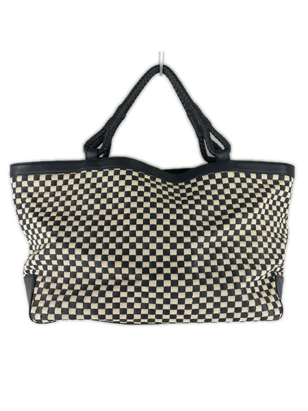 FRED PERRY ソノ他バッグ チェック ブラック ホワイト