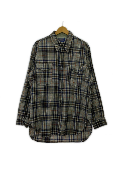 PENDLETON 長袖シャツ PENDLETON チェックシャツ ウール100