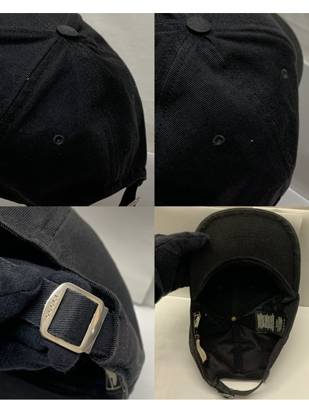 GUCCI × ニューヨークヤンキース バタフライ刺繍 ベースボールキャップ BLK Size 57-61cm グッチ NY Yankees 蝶々 帽子 野球帽