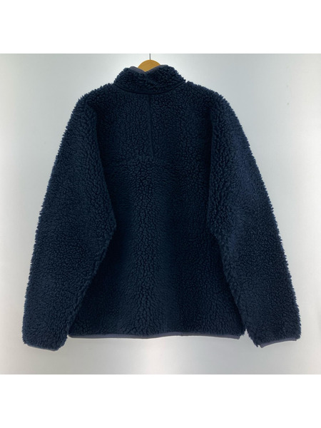 ジャケット 24AW Natural Blend Retro Cardigan (L) 紺[値下]