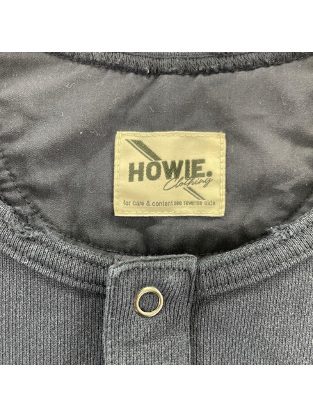 スウェット・トレーナー HOWIE clothing アームカバー付キ ヘンリーネック