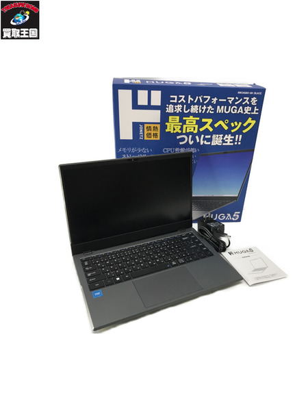  Windows11 Home  ノートPC MUGA 5 ストレージ256GB メモリ8GB 