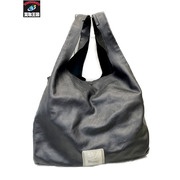 MAISON MARGIELA 20AW ZERO IMPACT レザーショルダーバッグ ブラック