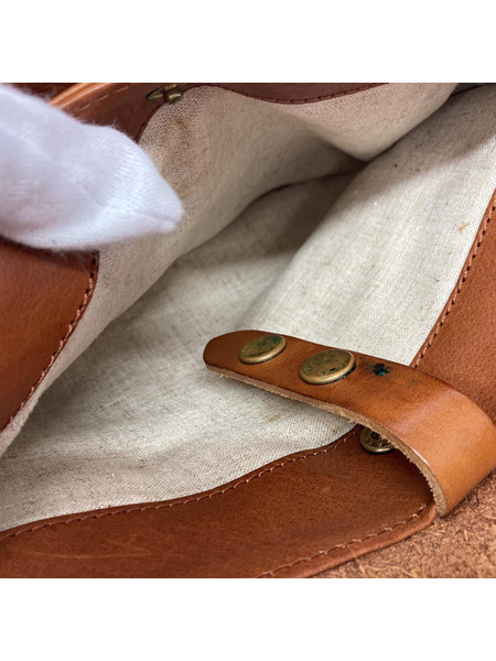 SLOW ショルダーバッグ 本革 日本製 fishing flap shoulder  BRW[値下]