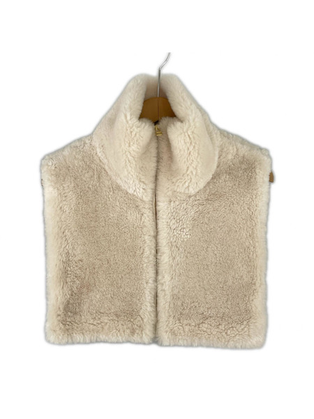 ソノ他 NOBLE スノーボア ネックウォーマー 白系