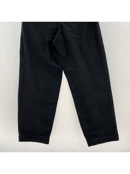 COMME des GARCONS HOMME 黒タグ タックコットンスラックス M ブラック HP-02023M