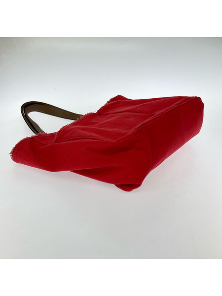 ANYA HINDMARCH トートバッグ キャンバストートバッグ 赤