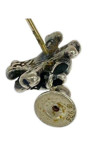 BILL WALL LEATHER ソノ他 Good Luck Skull ピアス