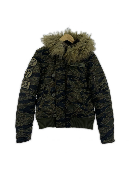 HYSTERIC GLAMOUR フライトジャケット N-2B フライトジャケット カモフラ
